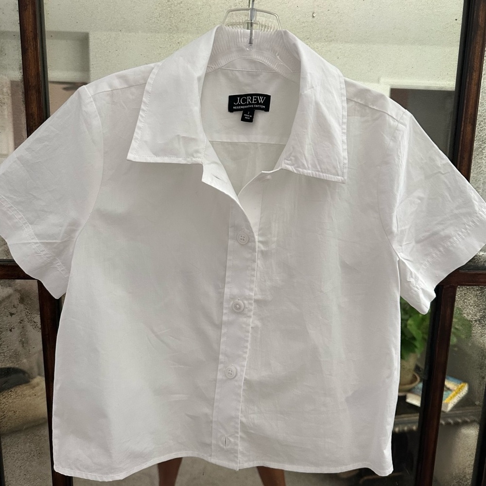 J. Crew Women’s Gamin short sleeve shirt size 2